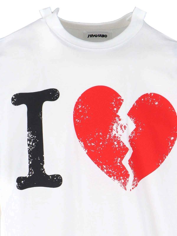 Tシャツ・カットソー MAGLIANO Men T Shirts T58013443 WHITE Magliano Tシャツ - 白 - ホワイト - メンズ | T5801344310