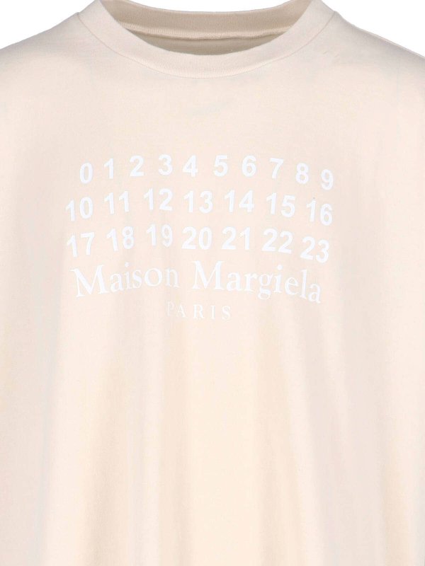 The Best Shops Maison Margiela: Camisetas - Camiseta - Blanco