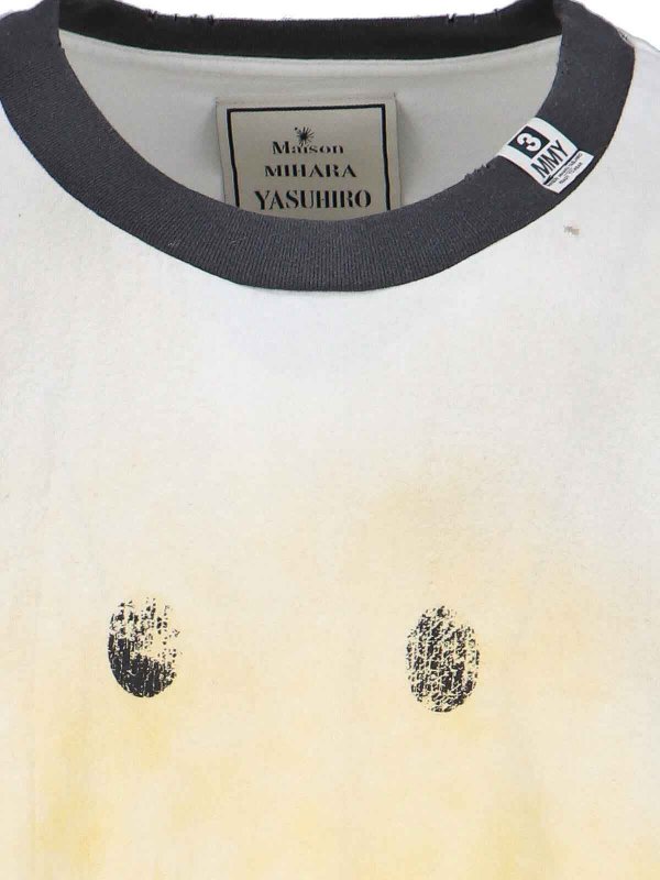 The Best Shops MAISON MIHARA YASUHIRO: T-shirts - T-Shirt - Weiß