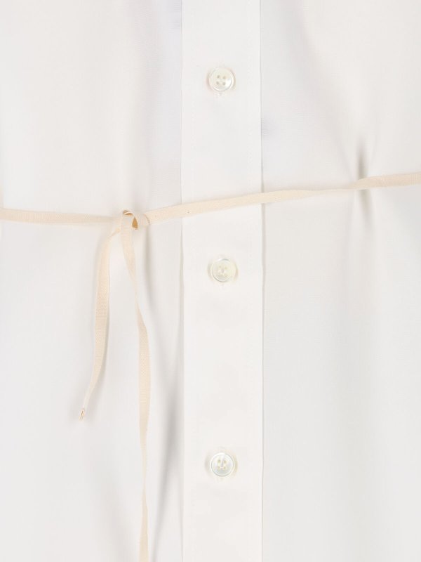 The Best Shops MM6 MAISON MARGIELA: シャツ - シャツ - 白