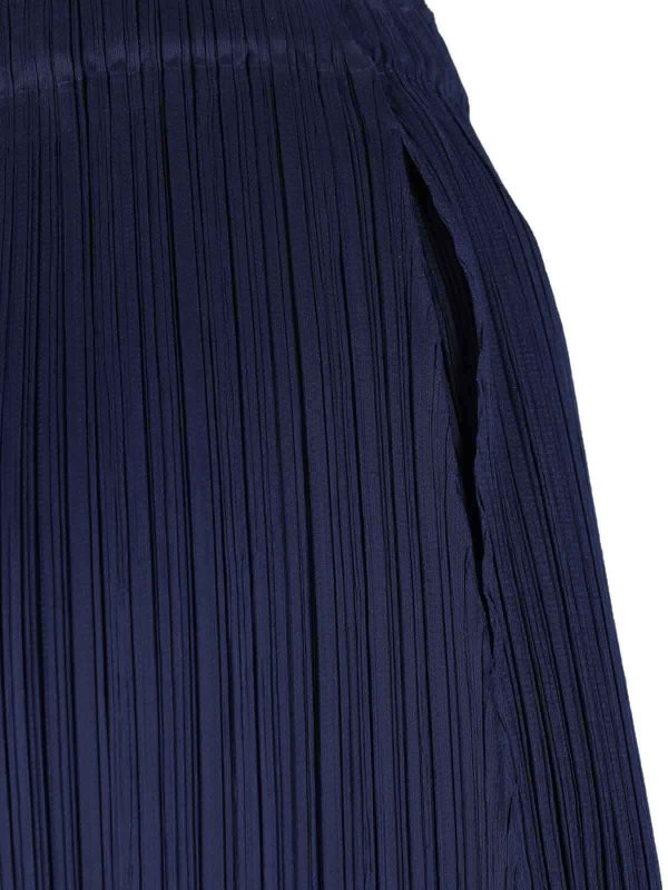 Pantalons Décontractés - Bleu shop online: PLEATS PLEASE ISSEY MIYAKE