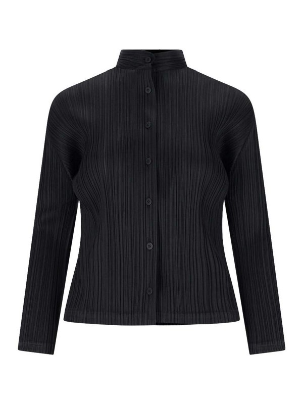 PLEATS PLEASE ISSEY MIYAKE: Chemises - Chemise - Noir