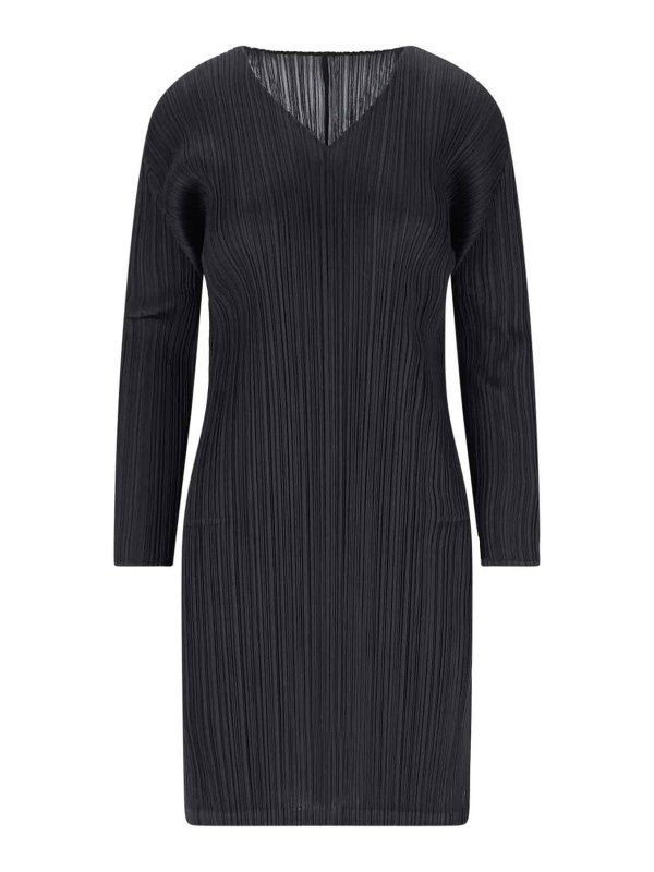 PLEATS PLEASE ISSEY MIYAKE: チュニック - チュニック - 黒