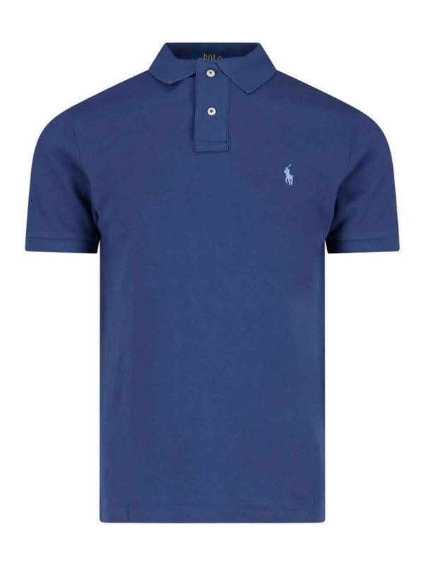 POLO RALPH LAUREN: Polos  - Polo - Bleu