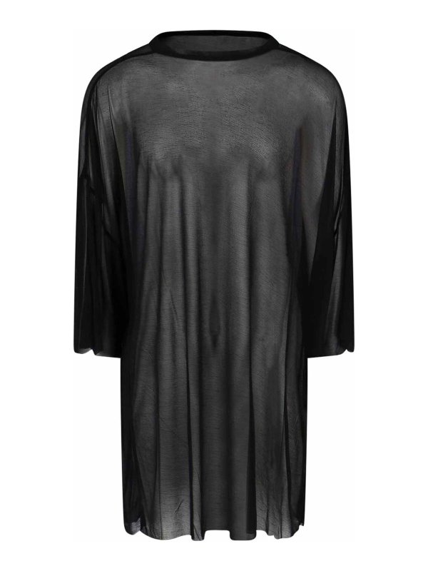 RICK OWENS: T-shirts - T-Shirt - Schwarz