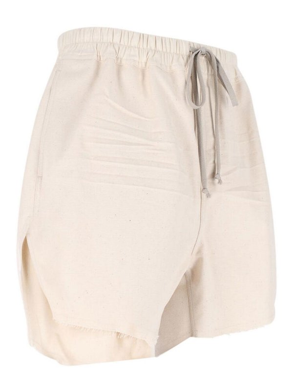 The Best Shops RICK OWENS: トラウザーショーツ - ショートパンツ - 白