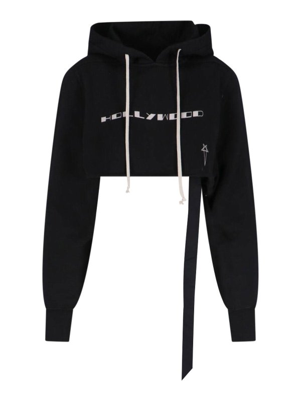 RICK OWENS: Sweatshirts und Pullover - Sweatshirt - Schwarz