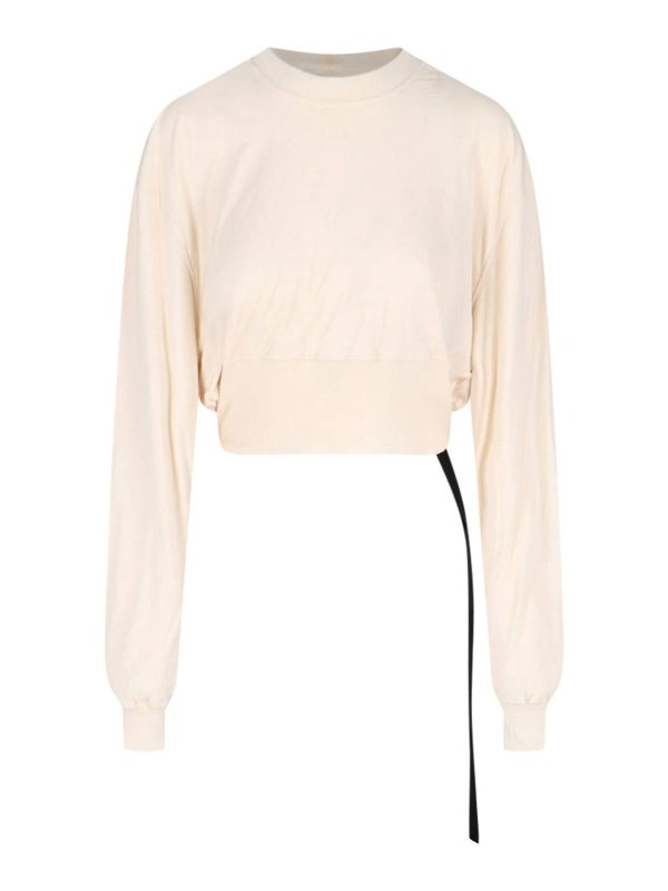 RICK OWENS: Camisetas - Camiseta - Blanco