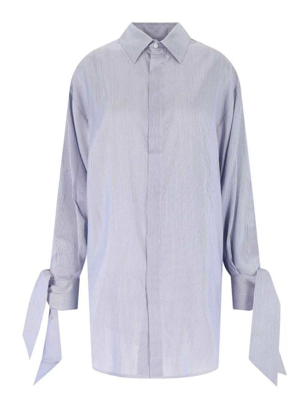 SA SU PHI: シャツ - シャツ - ブルー