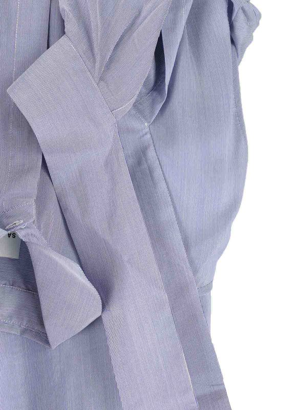 シャツ - ブルー shop online: SA SU PHI