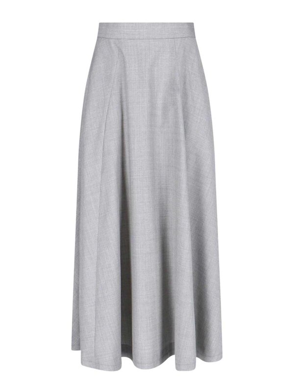 SA SU PHI: Long skirts - Flared maxi skirt