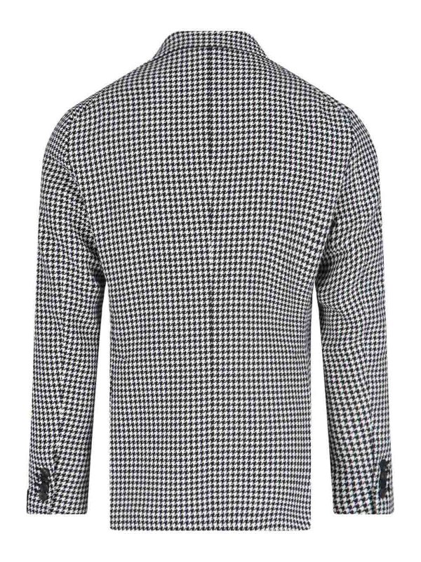 TAGLIATORE: blazers online - Pier de Poule single -breasted blazer