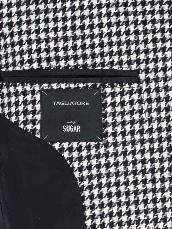 Pier de Poule single -breasted blazer shop online: TAGLIATORE