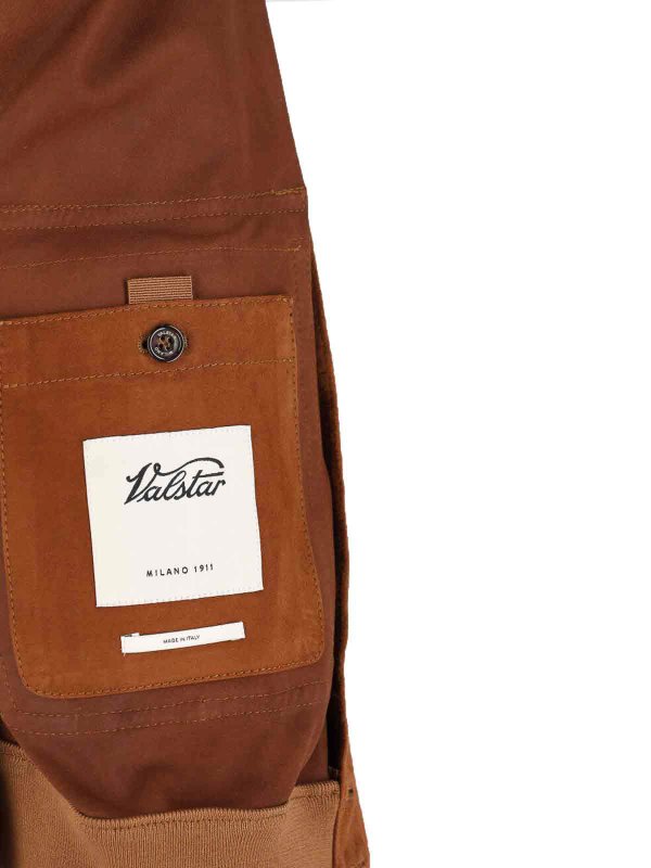 Chaqueta De Cuero - Marrón shop online: VALSTAR