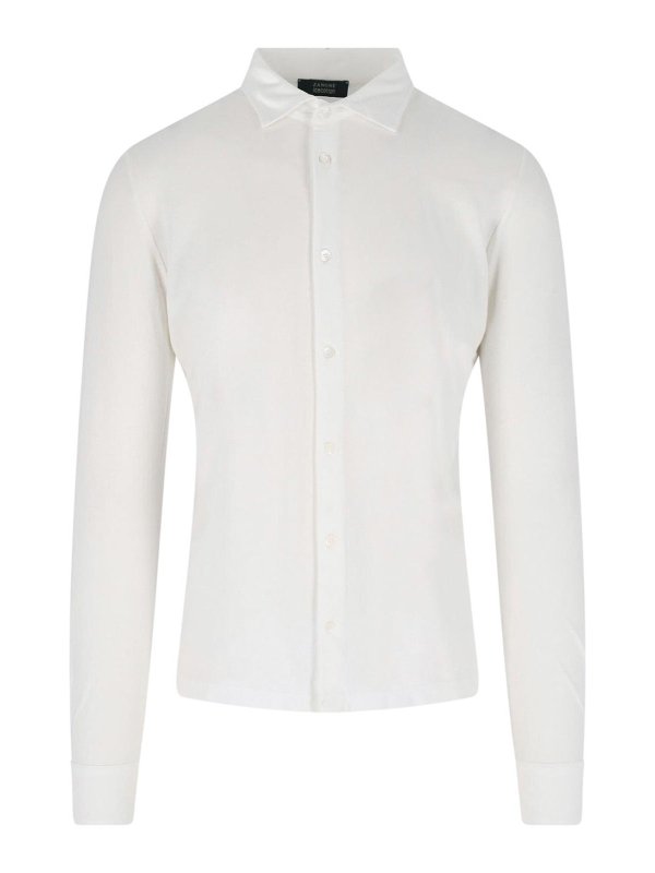 ZANONE: Hemden - Hemd - Weiß