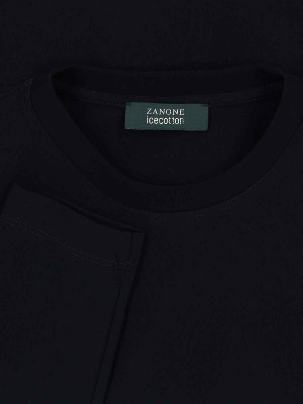 The Best Shops ZANONE: Camisetas - Camiseta - Azul