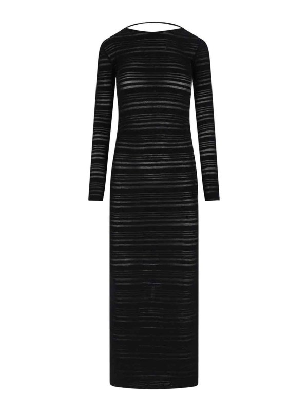 ANDREĀDAMO: knee length dresses - Maxi shirt dress