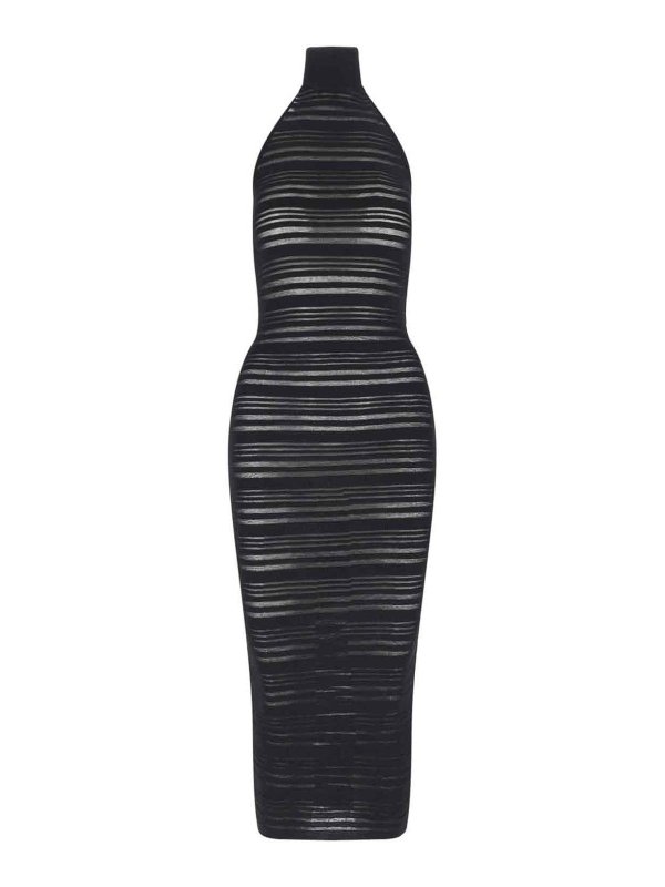 ANDREĀDAMO: knee length dresses - Midi in shirt dress