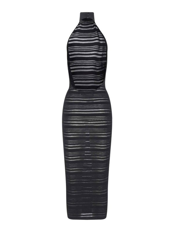 ANDREĀDAMO: knee length dresses online - Midi in shirt dress