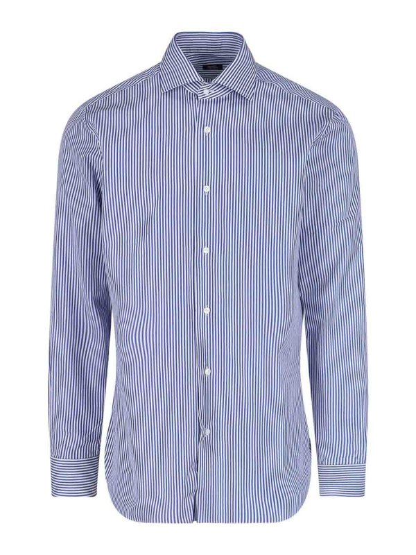 BARBA NAPOLI: camicie - Camca a righe