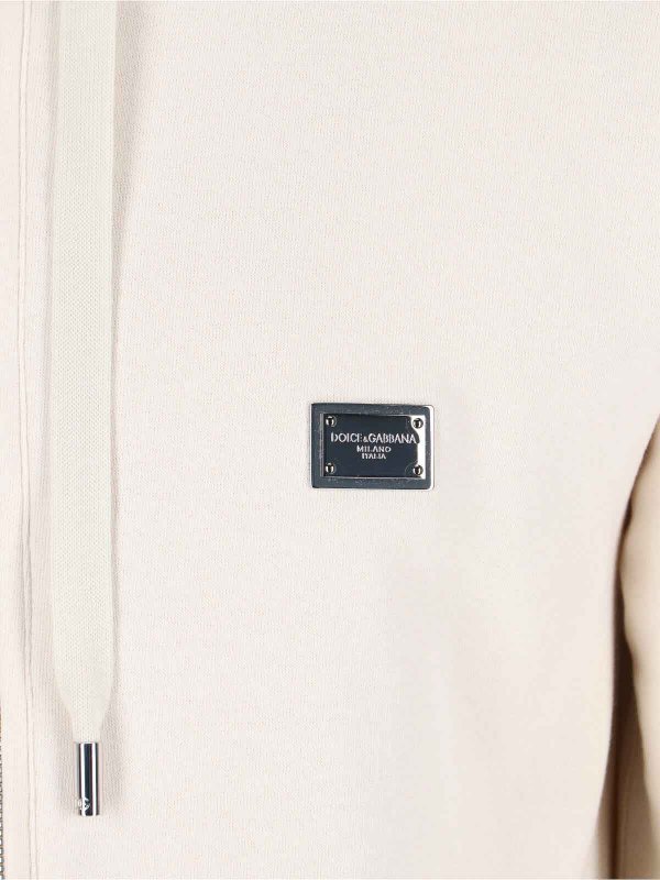 The Best Shops DOLCE & GABBANA: Sudaderas y suéteres - Sudadera - Blanco