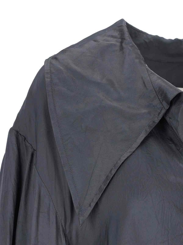 The Best Shops DRIES VAN NOTEN: Hemden - Hemd - Grau