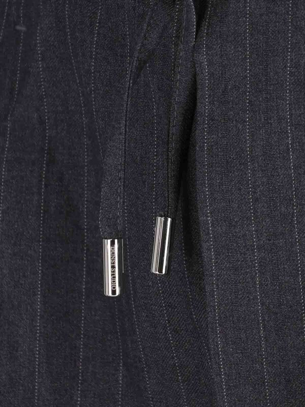 Pantaloni Ampi Gessati shop online: DUNST