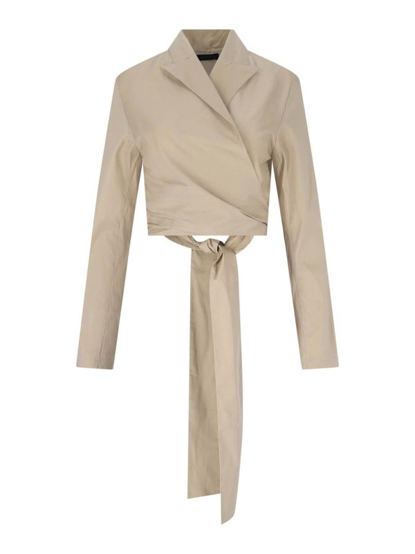 EUDON CHOI: Tops y camisetas sin mangas - Top - Beis