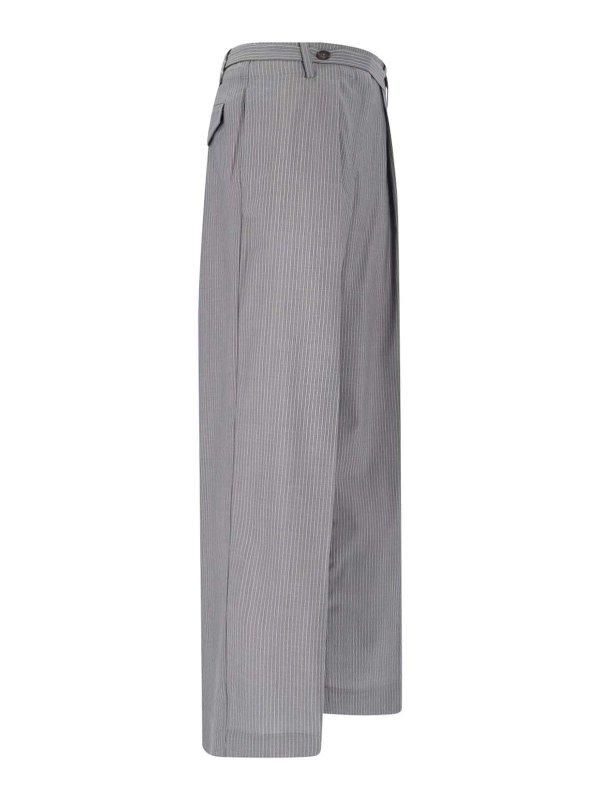 The Best Shops EUDON CHOI: カジュアルトラウザー - カジュアルパンツ - グレー