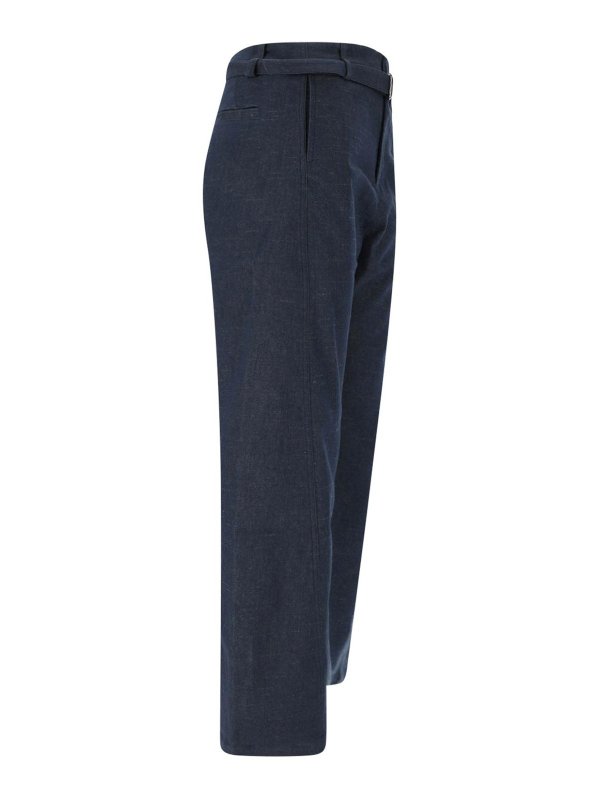 The Best Shops EUDON CHOI: Casual Hosen - Casual Hose - Blau