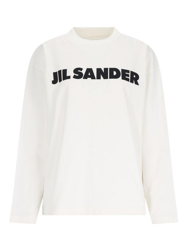 JIL SANDER: t-shirts - Logo shirt