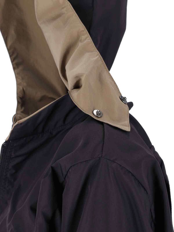 Reversible waterproof jacket shop online: KIMONORAIN