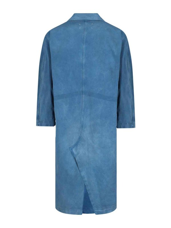 Maison Margiela: Trenchcoats online - Trenchcoat - Blau