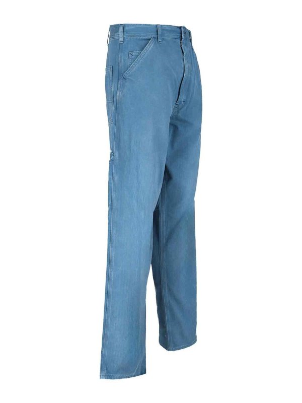 The Best Shops Maison Margiela: Bootcut - Bootcut Jeans - Blau