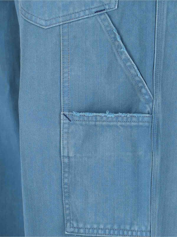 Maison Margiela buy online Bootcut Jeans - Blau