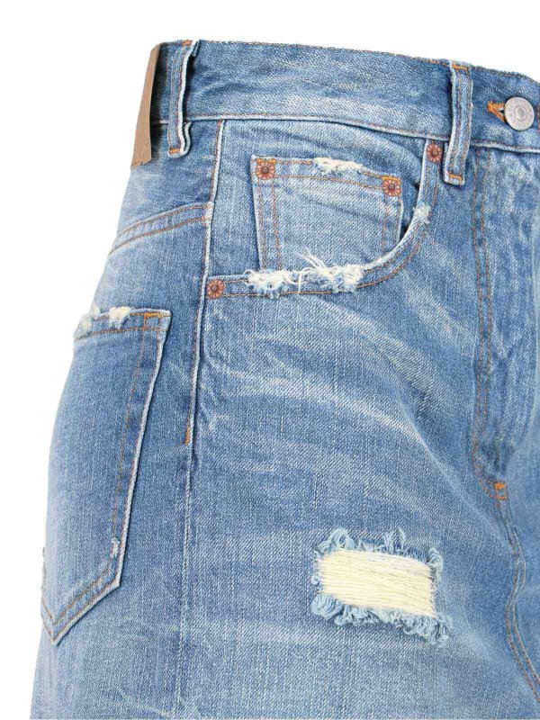 Gonna Maxi In Denim shop online: MM6 MAISON MARGIELA