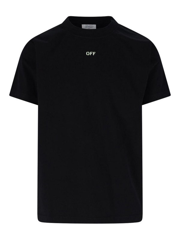 OFF-WHITE: t-shirt - T-shirt logata