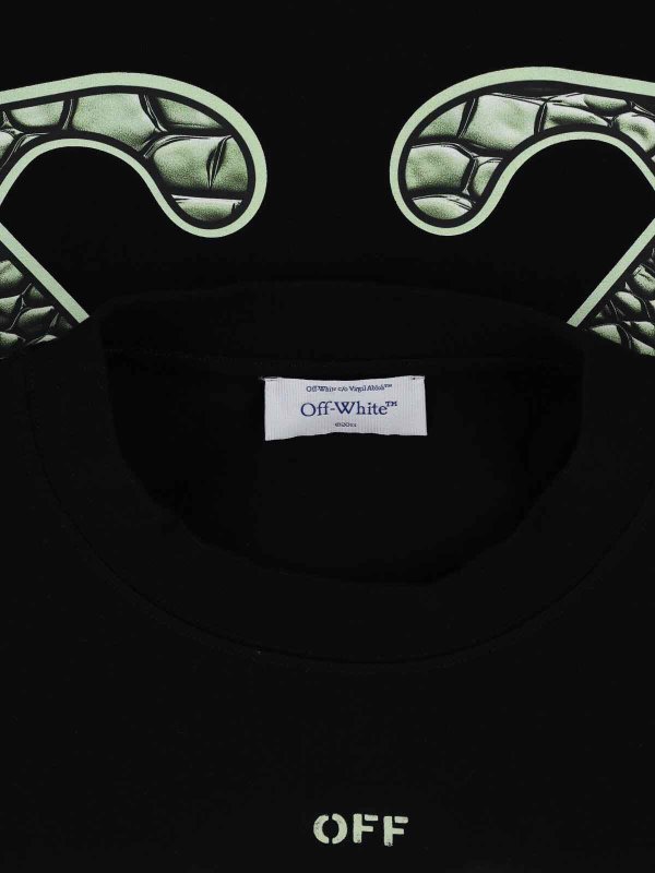 The Best Shops OFF-WHITE: t-shirt - T-shirt logata