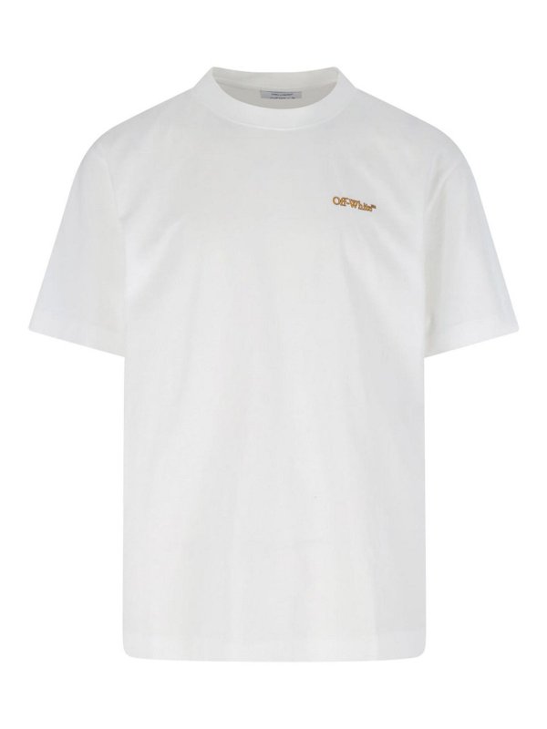 OFF-WHITE: t-shirts - T-Shirt Logo