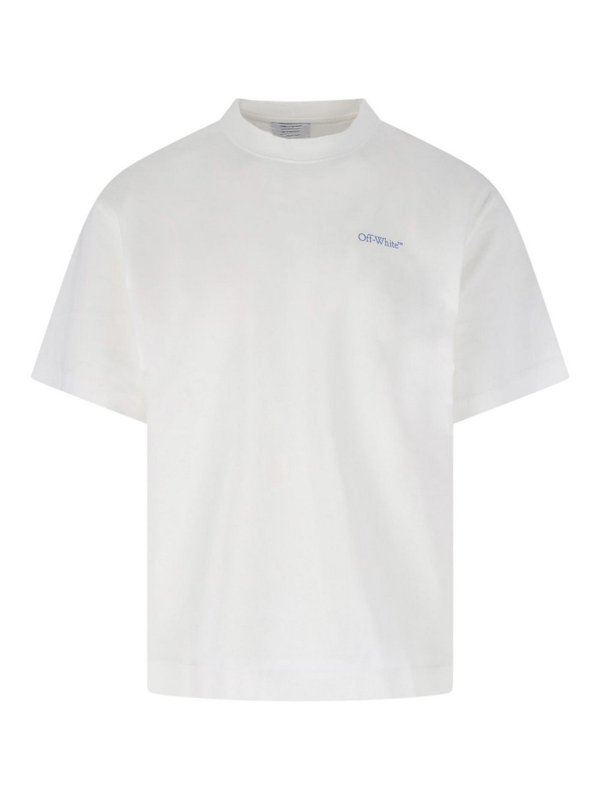 OFF-WHITE: Camisetas - Camiseta - Blanco
