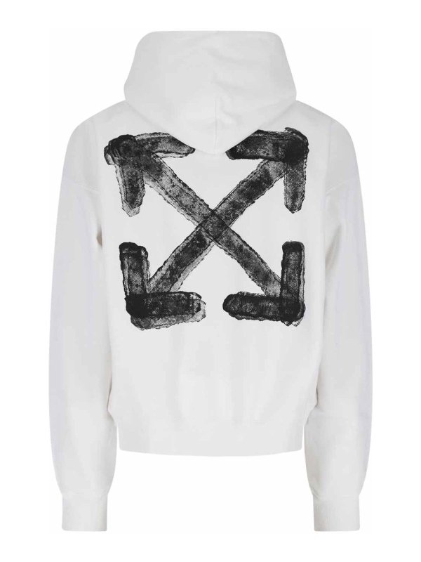 OFF-WHITE: Sweatshirts & Pulls online - Sweat-Shirts - Blanc
