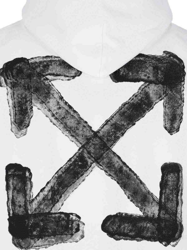 The Best Shops OFF-WHITE: Sweatshirts & Pulls - Sweat-Shirts - Blanc