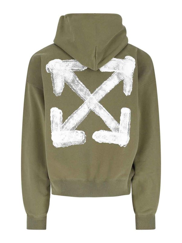 OFF-WHITE: Sweatshirts & Sweaters online - Hooded sweatshirt