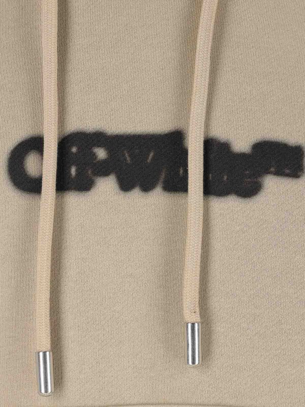 Felpa Cappuccio shop online: OFF-WHITE