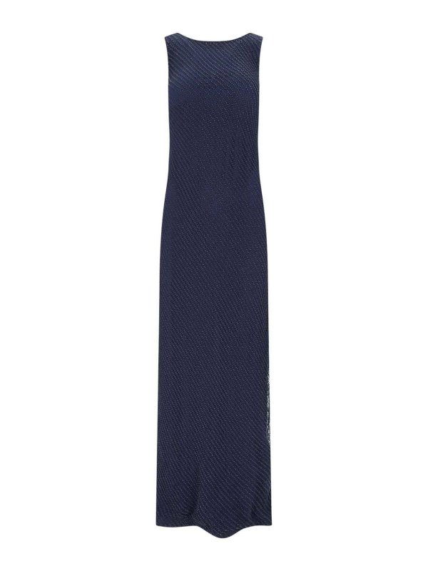 POLO RALPH LAUREN: polo shirts - Maxi dress with studs