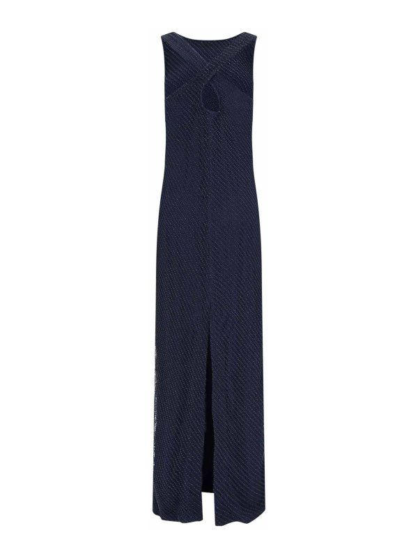 POLO RALPH LAUREN: polo shirts online - Maxi dress with studs