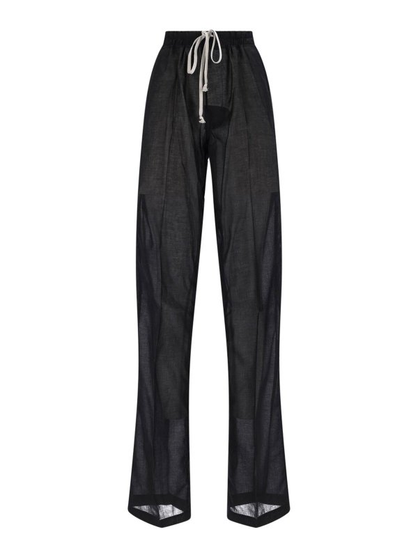 RICK OWENS: casual trousers - Straight trousers