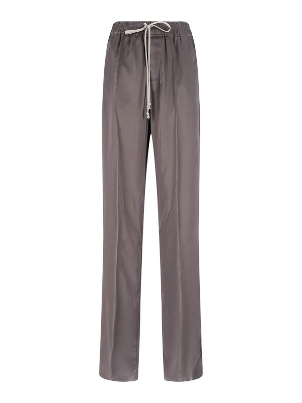 RICK OWENS: カジュアルトラウザー - カジュアルパンツ - ブラウン