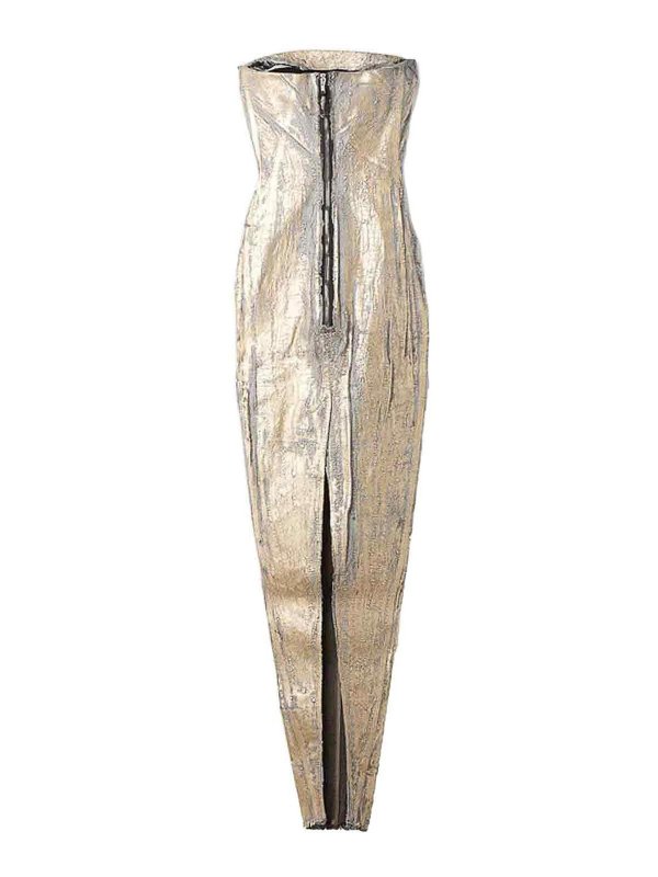 RICK OWENS: maxi dresses online - Maxi Bustier dress