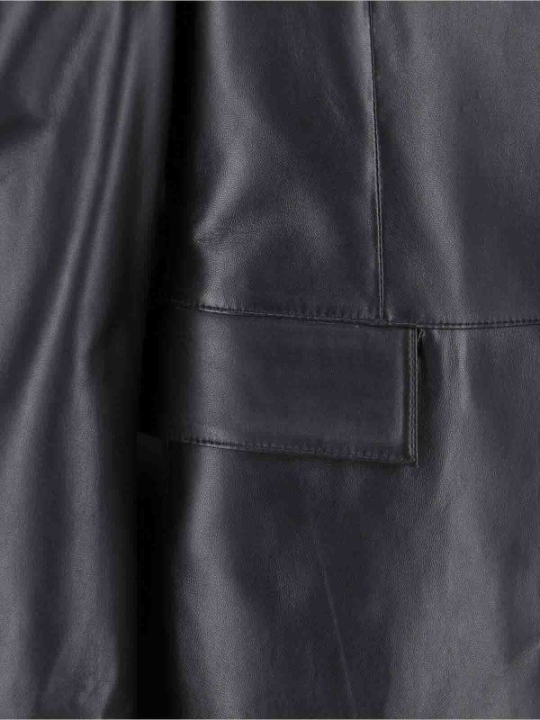 The Best Shops TONYWACK: leather jacket - Single -breasted leather jacket